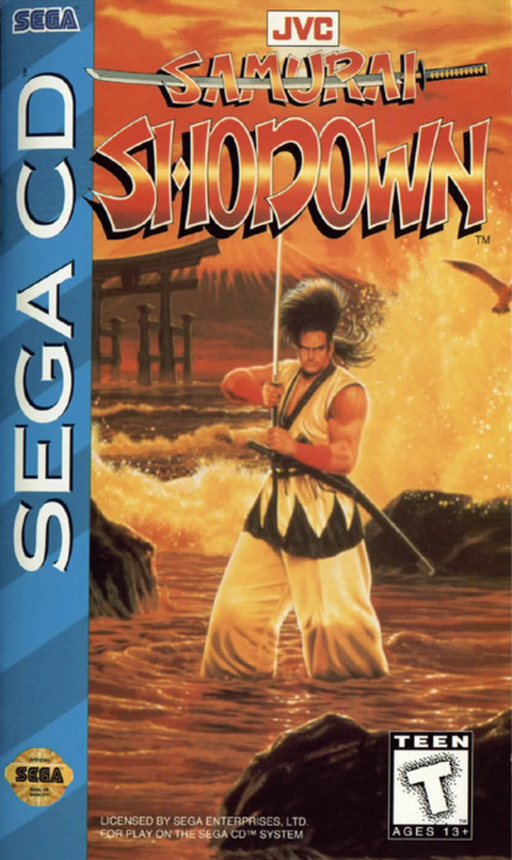 Samurai Shodown (USA) Sega CD Game Cover
